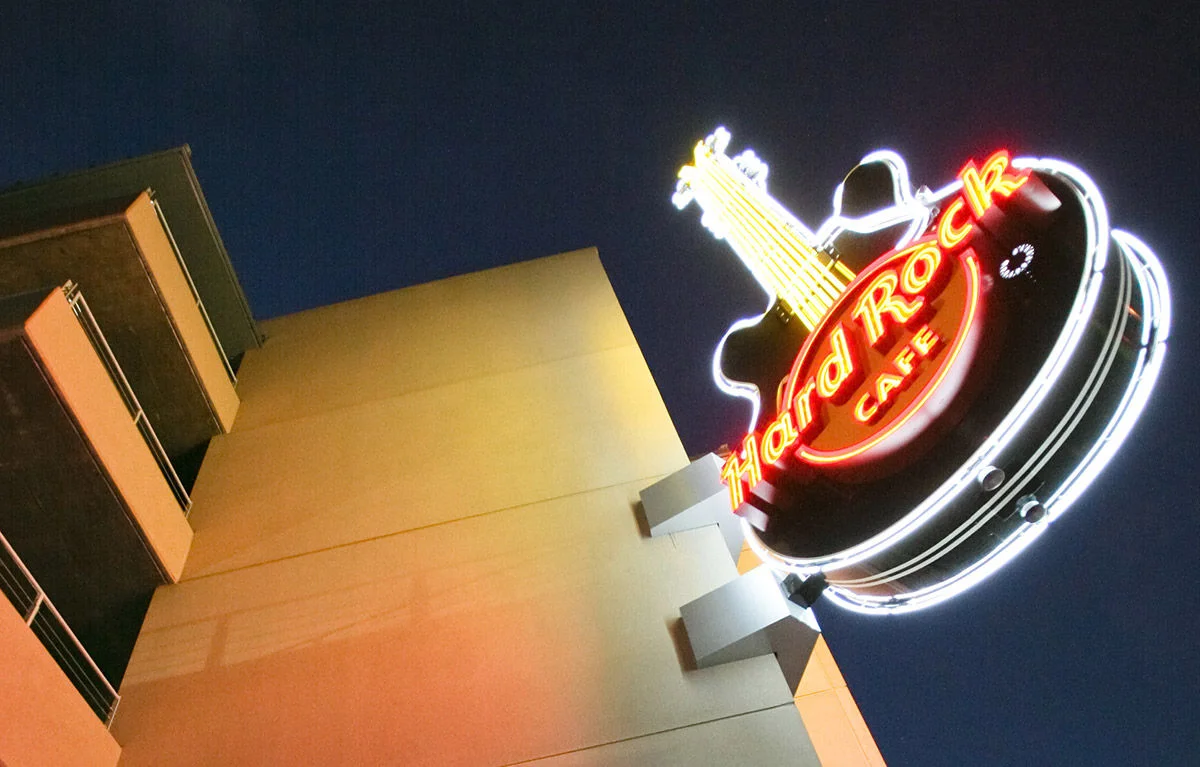 Hard Rock signage