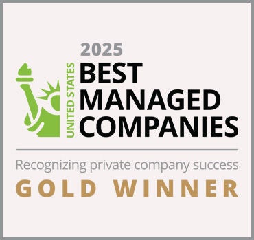 aUS Best Managed Companies 2024 GOLD WINNER