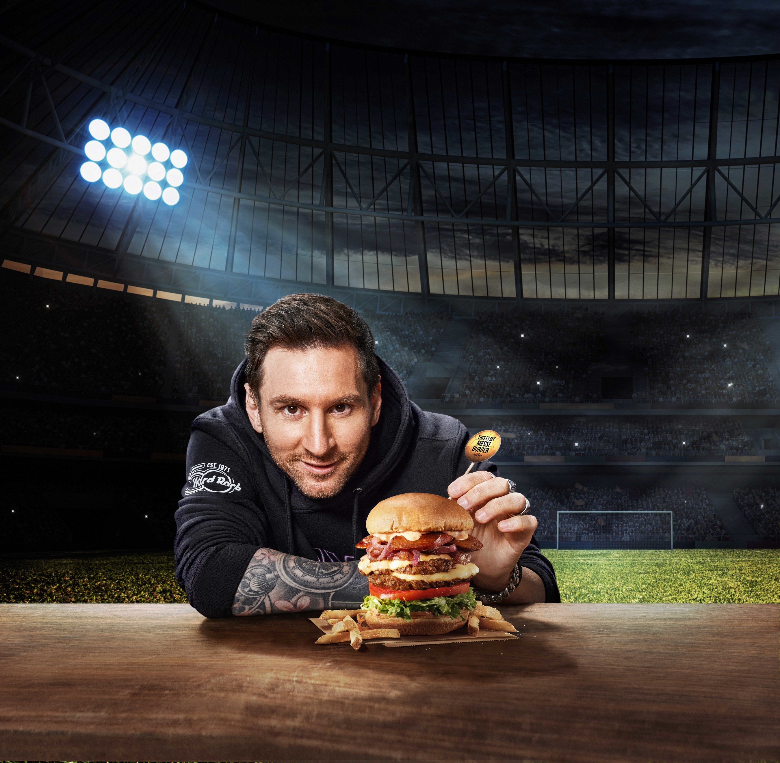 messi burger